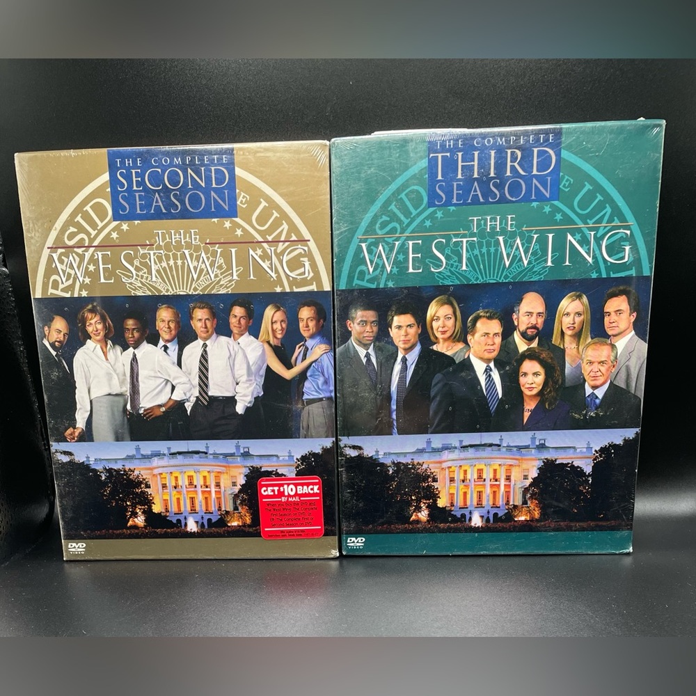 New Sealed The West Wing complete seasons 2 & 3. DVD sets NIP